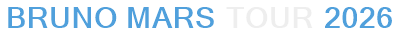 Bruno Mars Tour 2026